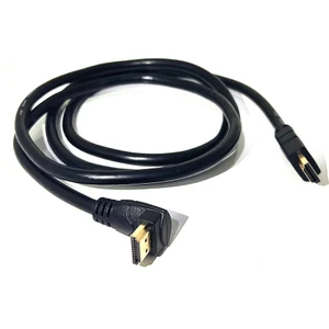 1.5 Metre HDMI Kablo 90 Derece 1.5mt HDMI L Kablo HDMI Erkek - Erkek Aşağı Açılı Kablo 1.5m