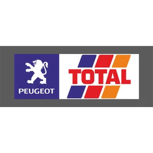 Oto Sticker Peugeot Total Sticker 2 Adet Araba Stickeri