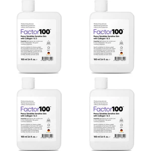 FACTOR100 SPF50+ Yüksek Korumalı Güneşten Koruyucu Krem 100 ml x 4 Adet