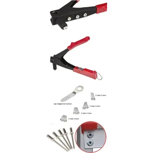 Neler Geldi Neler Perçin Makinası Tabancası Elle Sıkım Perçin Aleti 40 Adet Perçin Tabancası