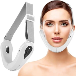 Kırmızı Mavi Işık Yüz Zayıflama Titreşim Masaj Yüz Kaldırma Cihazı Çift Çene Azalt | Ev Kullanımı Güzellik Cihazları (Yurt Dışından)