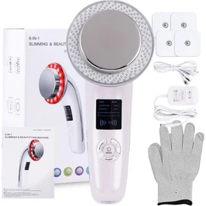6 In 1 Ems Ultrason Kavitasyon  Masaj Lipo Anti Yağ Burner Galvanik Kızılötesi Ultrasonik | Ev Kullanımı Güzellik Cihazları (Yurt Dışından)