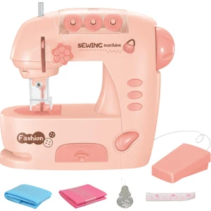Mini Çocuklar Dikiş Makinesi Çocuklar Için Eğitim Oyuncak Pembe