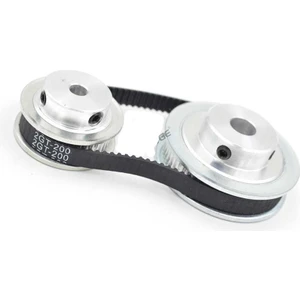 Gt2 Dişli Seti Tork Arttırıcı Arttırma 20T-60T 20MM Kayış Dişli Seti 3D Yazıcı Tork Arttırıcı 8mm