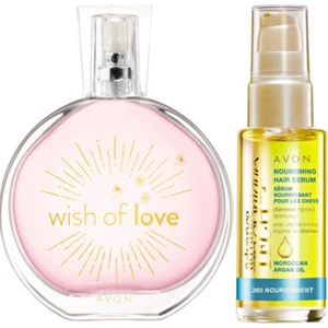 Wish Of Love Edt 50 ml Kadın Parfümü-Fas Argan Yağı Içeren Besleyici Saç Serumu