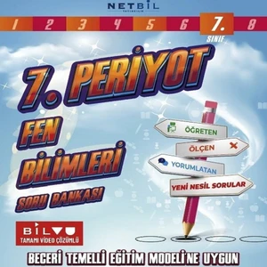 Netbil Yayınları 7. Sınıf Periyot Fen Bilimleri Soru Bankası