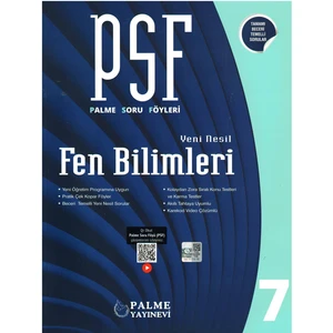 Palme Yayıncılık 7. Sınıf Fen Bilimleri Soru Föyleri