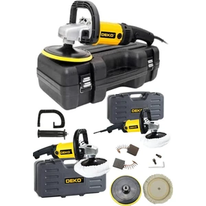 Bakır Sargı Metal Dişli Sistem Devirli Polisaj Zımpara Cila Pasta Cila Makinesi 180MM Çantalı Set