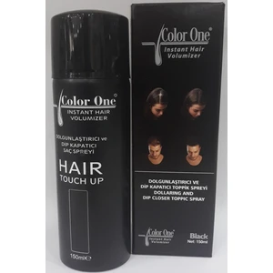Color One  Dolgunlaştırıcı  Ve Dip Kapatıcı Saç Spreyi Siyah 150 Ml