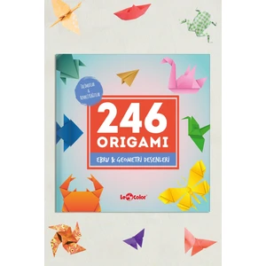 Le Color Origami 246 Kağıt Katlama Sanatı Ebru Geometrik