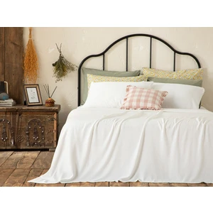 English Home Genesis Soft Touch Tek Kişilik Pike Seti 150 x 220 cm Beyaz