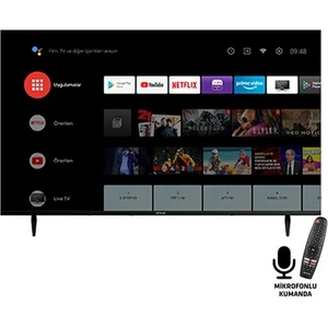 OV55F900  55" 139 Ekran Uydu Alıcılı Frameless 4K Ultra HD Android LED TV