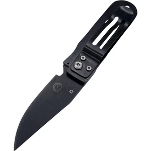 - Siyah Renk Paslanmaz Çelik Polat Çakı - 15.5 cm