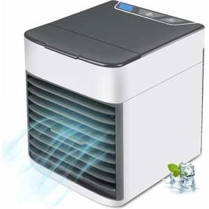Taşınabilir Hava Soğutucu Fan Mini USB Işık Fan Klima Nemlendirici Arıtma Masaüstü Hava Soğutma Fanı Ofis Home Fanlar (Yurt Dışından)