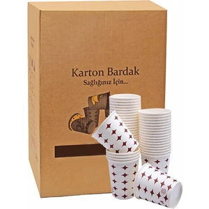 Kağıt Karton Bardak / 7 Oz / 3000 Adet