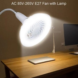 2in1 Ac 85 V-265V E27 12 W LED Lamba E27 Tavan Fanı Ev Ofis Gece Pazarı Için LED Ampul ve Daha Fazlası (Yurt Dışından)