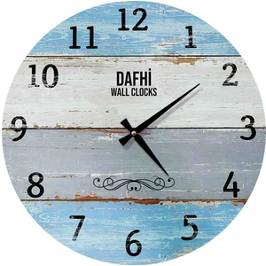 Dafhi Dekoratif Ahşap Duvar Saati 45x45