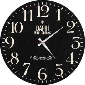 Dafhi Dekoratif Ahşap Duvar Saati 35x35