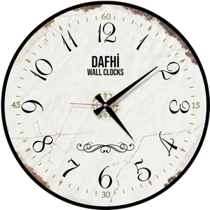 Dafhi Dekoratif Ahşap Duvar Saati 45x45