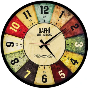 Dafhi Aksesuar Dafhi Dekoratif Ahşap Duvar Saati 45x45