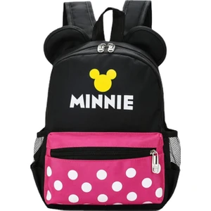 Ivy Stationery Disney Çocuk Okul Çantası Mickey ve Minnie Çizgi Film Sırt Çantası (Yurt Dışından)