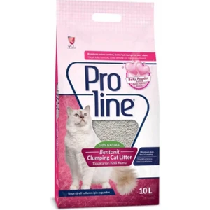 Pro Line Bentonit Bebek Pudra Kokulu 10LT Kedi Kumu