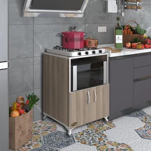 Kenzlife ocak dolabı aysu crd 85x60x57 mutfak modül
