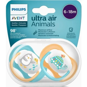 Philips Avent Philips Philips Avent Ultra Air Animals 2li Emzik 6-18 Ay - Unisex