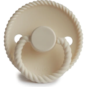 Frıgg Rope Silikon Emzik - Cream 0-6 Ay