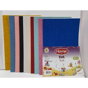 HAN-1063 Simli Eva 50X70 Karışık Renk 10 Lu