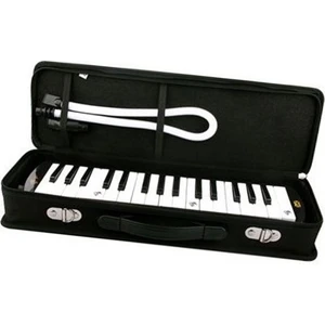Siyah Melodika 32 Tuş Bez Çantalı 1 Adet Ticon 32 Tuşlu Melodika Çantalı