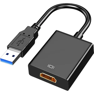 USB HDMI Dönüştürücü Kablo USB 3.0 To HDMI Çevirici Adaptör 1920x1080P@60Hz (Usb 3.0 Üzerinden)