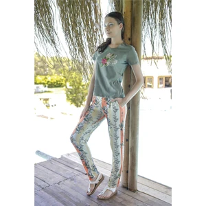 Kadın Yeşil  Pijama Takımı 10013