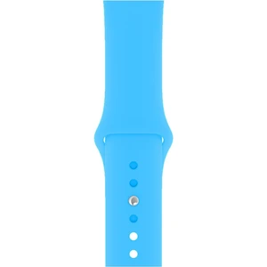 Apple Watch 2 3 4 5 6 7 Se Uyumlu 38-40 mm  A+ Kaliteli Silikon Kordon Mavi