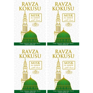 Dolap ve Çekmece Kokusu Medine Ravza Kokusu - 4 Adet