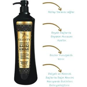 Keratin Özlü Bakım Kremi 900 ml + Lavanta Kokulu Duş Jeli 400 ml