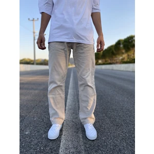 Beige Baggy Jean