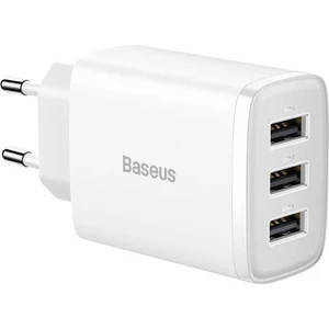 Kompakt 3 USB Portlu 17W Hızlı Şarj Başlığı Adaptörü CCXJ020102