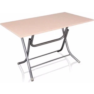 Katlanır Metal Yüksek Ayaklı Suntalam Ahşap Masa 80 x 170 cm