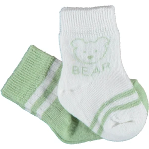 Biorganic Bear 2'li Kız Çorap 68412 Yeşil