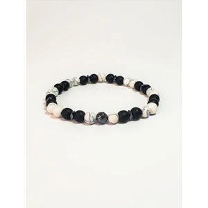 JTBB22017 Janti Bileklik Onyx, Havlit ve Hematit Doğaltaş Garantili