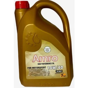 Amro Tam Sentetik 10W/60 7 Litre Motor Yağı ( Üretim Yılı: 2022 )