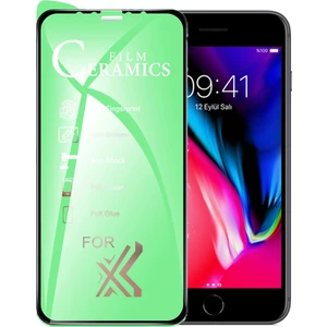 iPhone 6 Ekran Koruyucu 9d Seramik Nano Tam Kaplayan Kavisli Iphone 6-Siyah