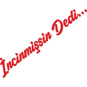 Quart Aksesuar Incinmişsin Dedi Sticker Oto Sticker Cam Sticker