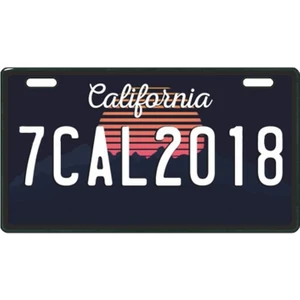 Sevenkardeşler Calıfornia 3 E-Bike Plakalık