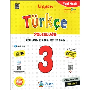 Üçgen Yayıncılık 3. Sınıf Yeni Nesil Türkçe Yolculuğu (Ciltli)