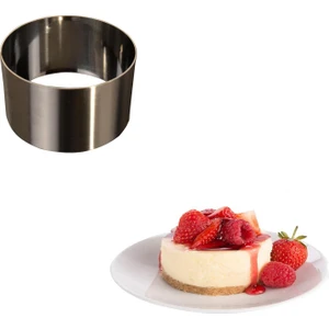 Parfe Kalıbı / Yuvarlak Tekli Küçük Pasta Kalıbı 8 cm