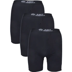 Anıt 1114 Likralı Uzun Paça 3'lu Boxer