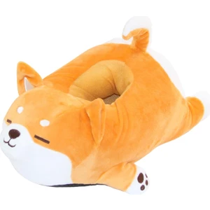 Komik Shiba Inu Şekil Sıcak Kapalı Kış Yumuşak Peluş Terlik (Yurt Dışından)
