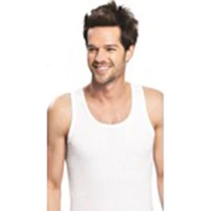 3'lü Tutku Erkek Penye Atlet Beyaz